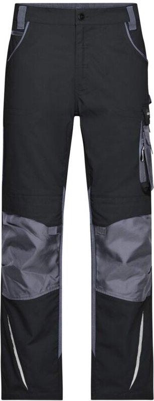 James&nicholson - Arbeitsbundhose JN832 Gr. 52 black/carbon