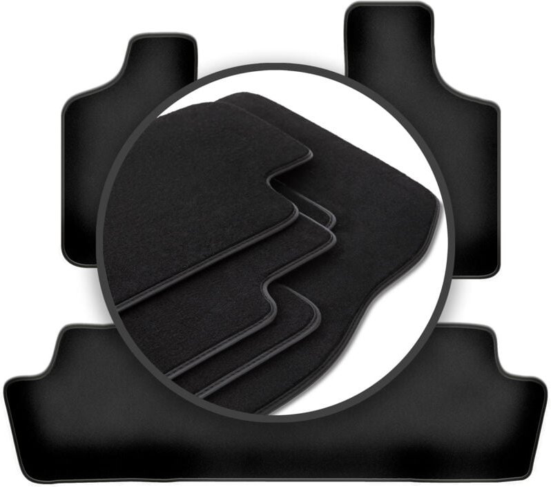 Premium-Fußmatten für: Chrysler Grand Voyager III Minivan (2000-2008)
