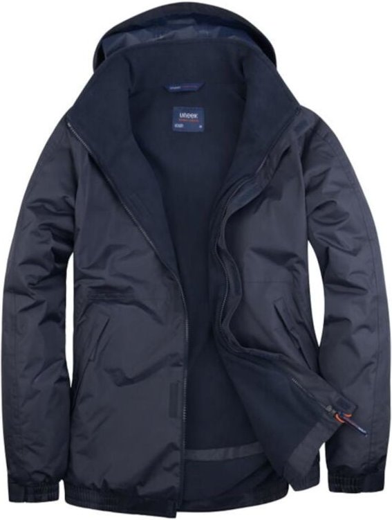 Thumbnail - Premium Wasserdichte Outdoorjacke Unisex 220 g/m² Blau S