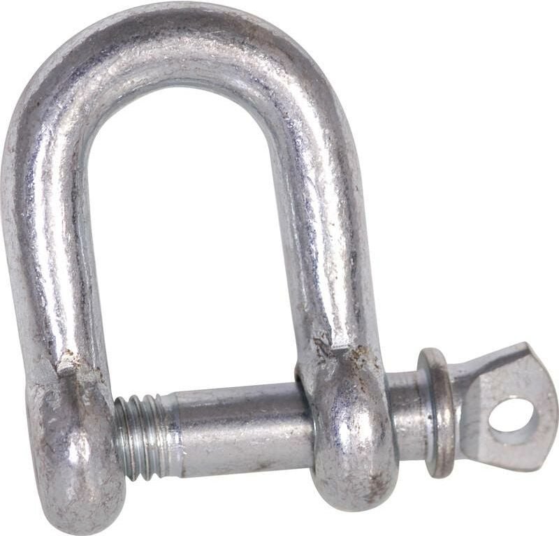 Gerader Standardschäkel Levac 8 mm - Achsabstand 16 mm - H.37 mm - cmu 250 kg - 5230DG