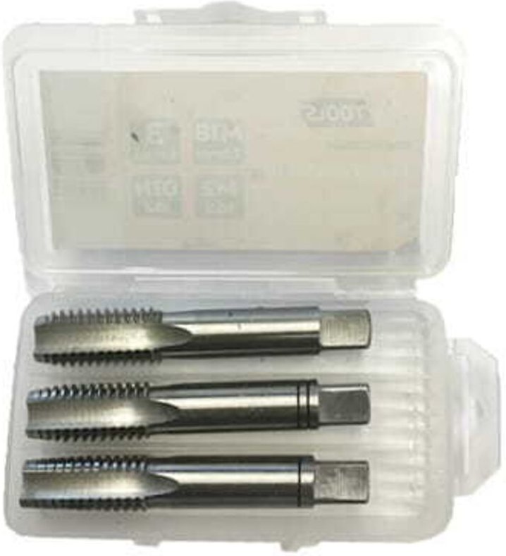 AWTOOLS GEWINDE M2 HSS M6x1.00 / Set 3-tlg. BLACKLINE