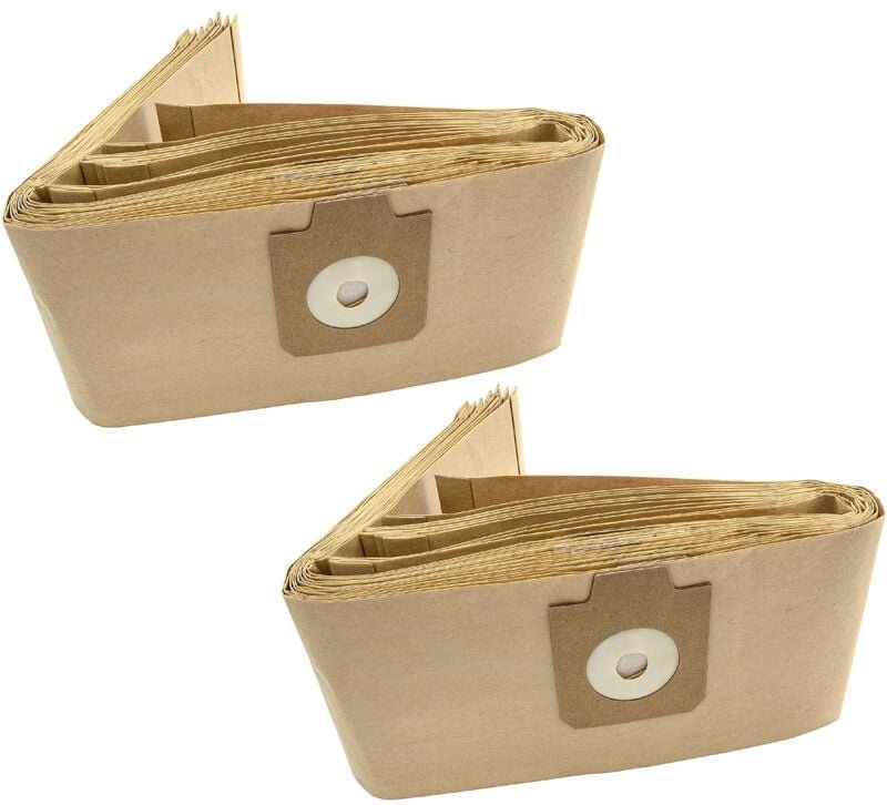 Thumbnail - 20x Staubsaugerbeutel kompatibel mit Pullmann gd 930 / GD930, pv 930 / PV930, S2 / s 2 Staubsauger - Papier, sandfarben ...