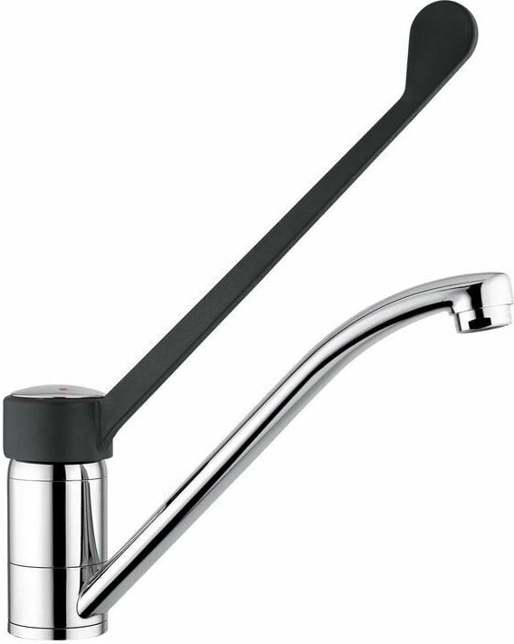 Idral - Einhebel-Spültischmischer mit klinischem Hebel 09495 Verchromt - Messing