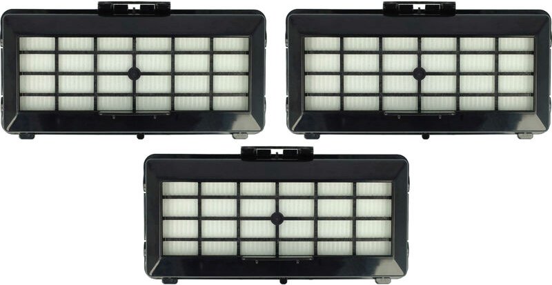 vhbw 3x Staubsaugerfilter kompatibel mit Siemens VS07G1843/06, VS07G1890/08, VS07G2031/01, VS07G2031/03 Staubsauger - HE...