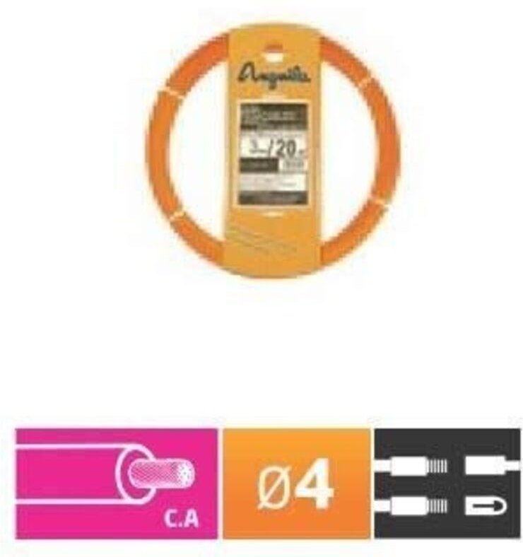 Führungskabelverschraubung Stahlseil 20 Meter 4mm Anguilla 60400020