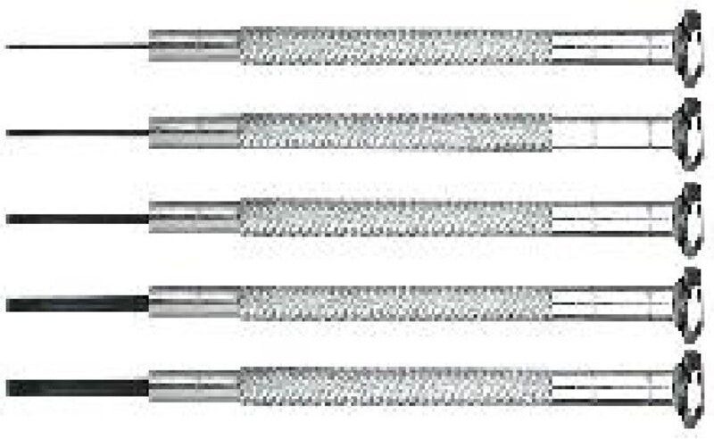 Satz mit 5 Kreuzschlitzschraubendrehern Maxicraft