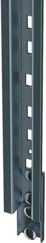 Zarges Steigschutzschiene mit Verbindungslasche Edelstahl 1,40 m