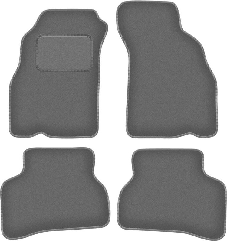 Graphit-Fußmatten für: Hyundai Accent I (X-3) Limousine (1994-2000)