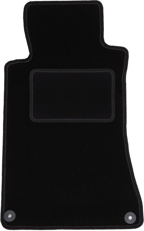 Fahrermatte schwarz für: Mercedes C W203 Limousine, Kombi (2000-2008)