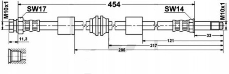 Flexible Bremsschläuche: VW Sharan – Ford Galaxy – Seat Alhambra