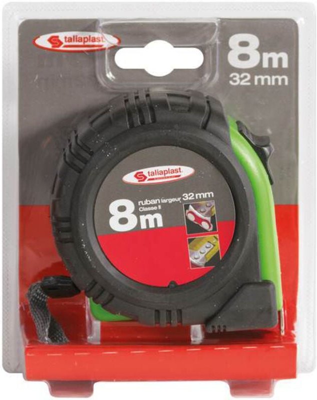 Octuple Metre Boitier Bi-Matiere 32mm (Blister) Taliaplast - 490663