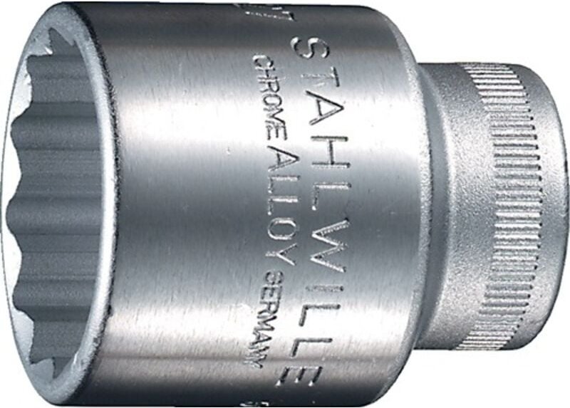 Stahlwille - 50 24 03010024 Doppelsechskant Steckschlüsseleinsatz 24 mm 1/2' (12.5 mm)