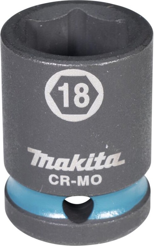 E-16140 Steckschlüssel 1/2" SW18 Impact Black kurz - Makita