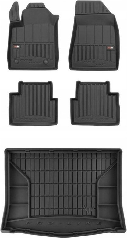 Thumbnail - 3D SET Fußmatten und Matte Alfa Romeo Giulietta Schrägheck 2010-2020