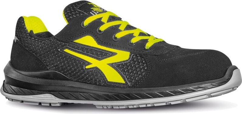 Sicherheitsschuhe niedrig MARSIGLIA ESD S1P SRC - Schwarz/Gelb 43