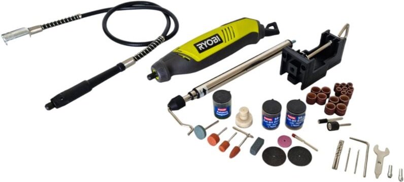 Ryobi - EHT150V Rotationswerkzeug 150 w + 115 tlg. Zubehör + Koffer ( 5133000754 )