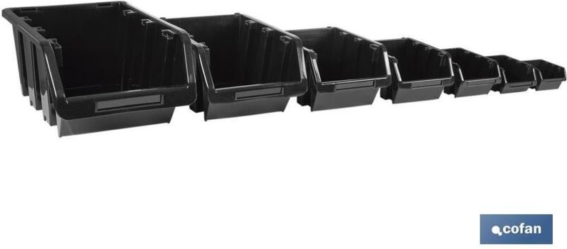 Thumbnail - Schublade schwarz (490x298x210mm) COFAN 09400747