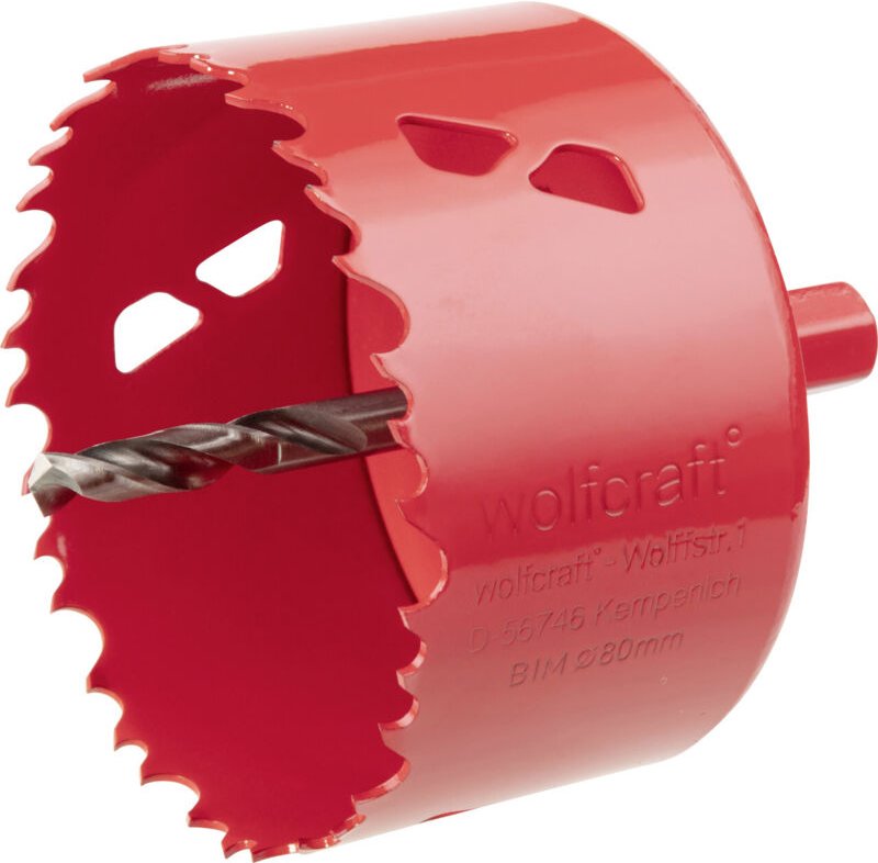 5485000 Lochsäge 80 mm 1 St. - Wolfcraft