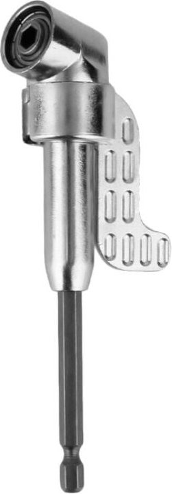 Bit Winkelgetriebe Winkelaufsatz Vorsatz (lang) 105 Grad Sechskant Aufnahme 6,35mm hex 1/4' Schaft für viele Akkuschraub...