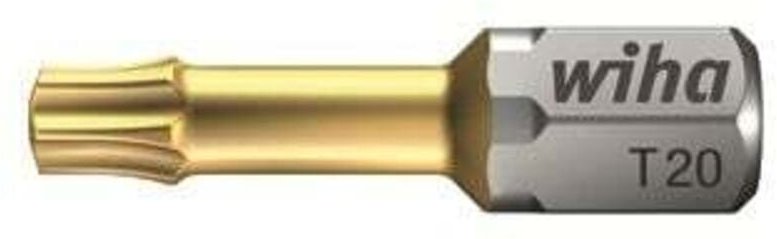 Bit-Set tx 15 x 25 mm Titan-Nitrid-Beschichtung Bit-Satz - Wiha