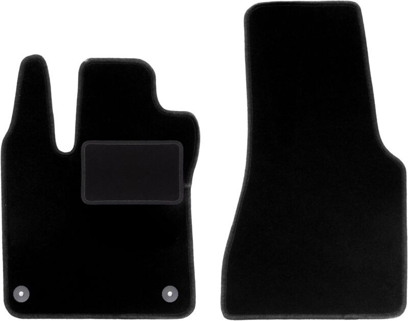 Vordere Matten schwarz für: Smart Fortwo III Fließheck (2014-2020)