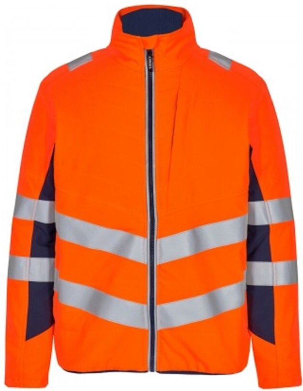 Warnschutz Stepp-Innenjacke Safety 1159-158-10165 Gr. m orange/blue ink - Engel