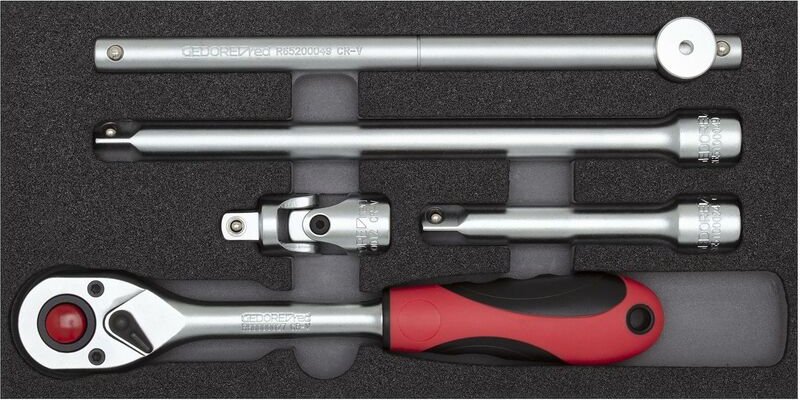 R22150008 Steckschlüssel-Satz 1/2' 2/6 CT-Modul 5-teilig