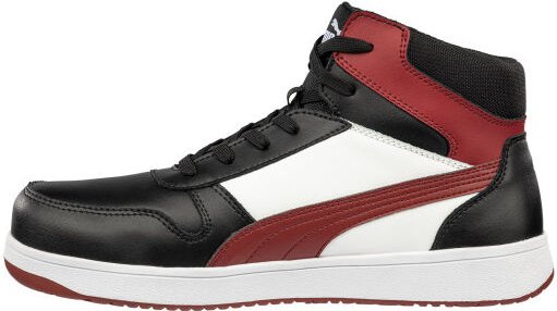 Puma - Frontcourt blk/wht/red Mid S3L esd fo hro sr Sicherheitshochschuhe - 40 eu