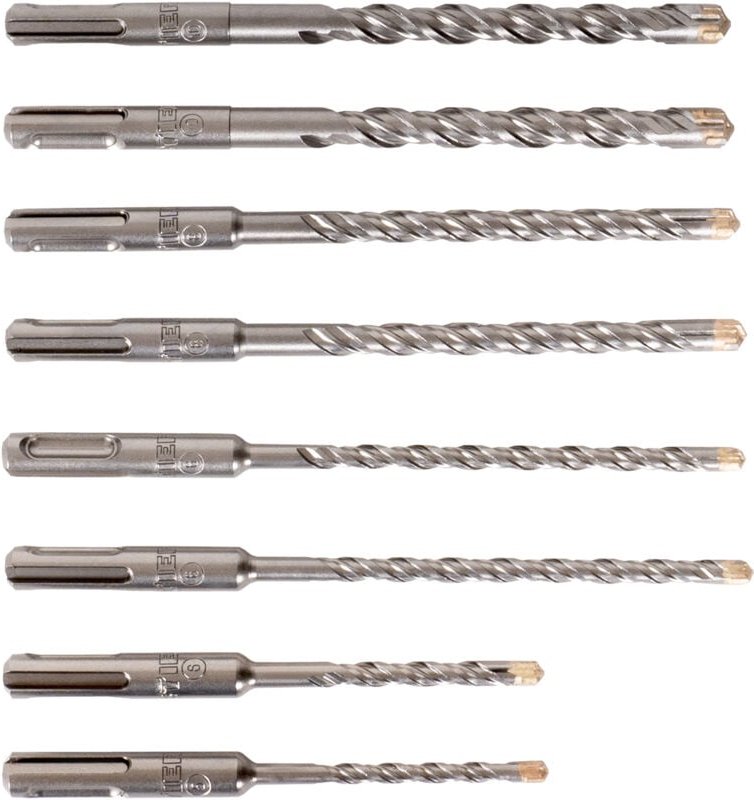 Hammerbohrer-Set Premium SDS-plus 8-tlg. - Stier