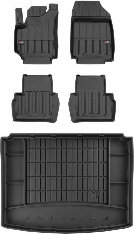 Thumbnail - 3D SET Gummimatten und Fußmatten Fiat Croma Kombi 2005-2011 d