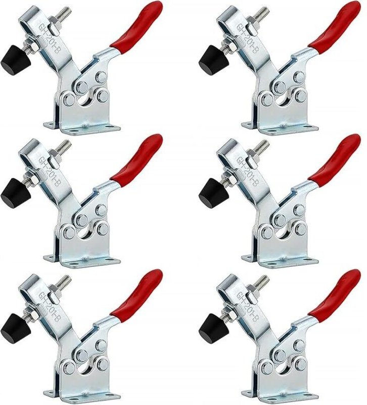 Thumbnail - Stück GH-201B Horizontale Kniehebelklemme, Kniehebelklemme, Klemme mit Schnellspannkapazität, Schnellspanner-Kniehebelsp...