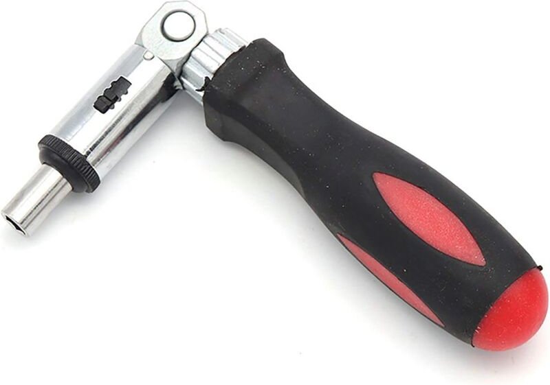 180° drehbarer Ratschenschraubendreher, verstellbarer Ratschenschraubendreher, praktische Heimwerker-Handwerkzeuge