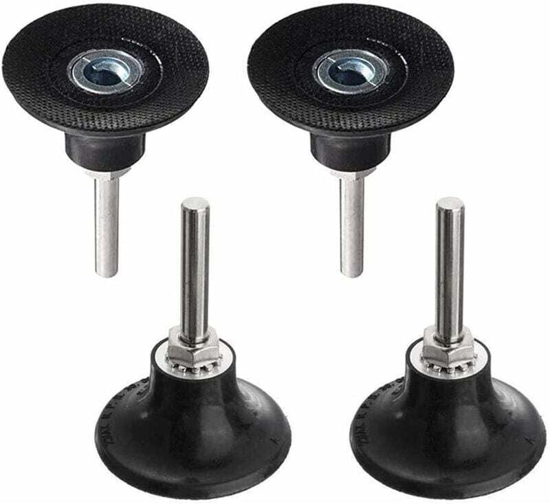 Thumbnail - Polierpads, 50 mm, Scheibenpad, Schleifscheibenhalter, Polierdorn mit 1/4 Zoll Schaft, Schnellwechsel-Verriegelung, rund...