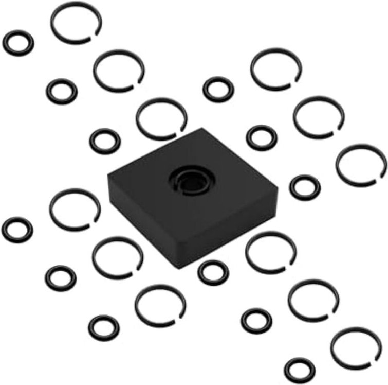Thumbnail - 3/8 Zoll Schlag-Sicherungsring-Clip-Reibung für elektrischen/pneumatischen Schraubenschlüssel, Amboss-Werkzeug enthalten