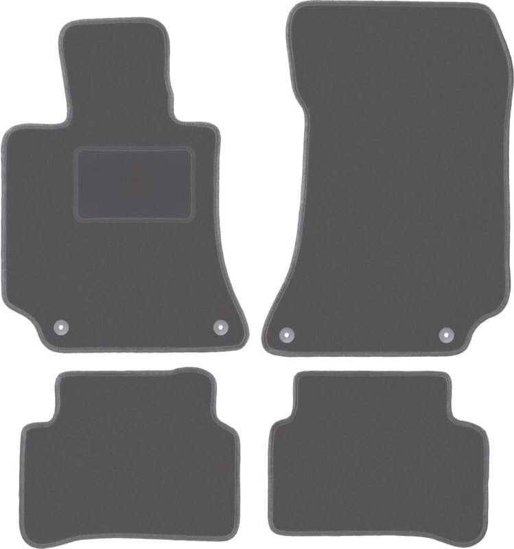 Graphit-Fußmatten für: Mercedes CLS W218 Coupé (2009-2016)