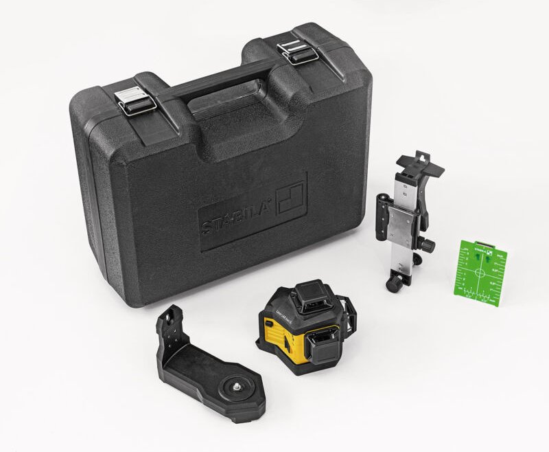 Stabila - Multilinien-Laser lax 600 g, 12-V-System, 5-teiliges Set, ohne Akku und Ladegerät cas