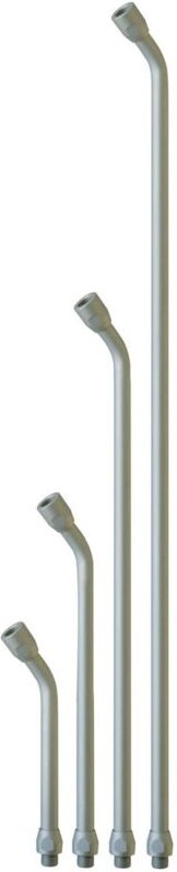 Verlängerung gebogen, 800 mm (Alu eloxiert)