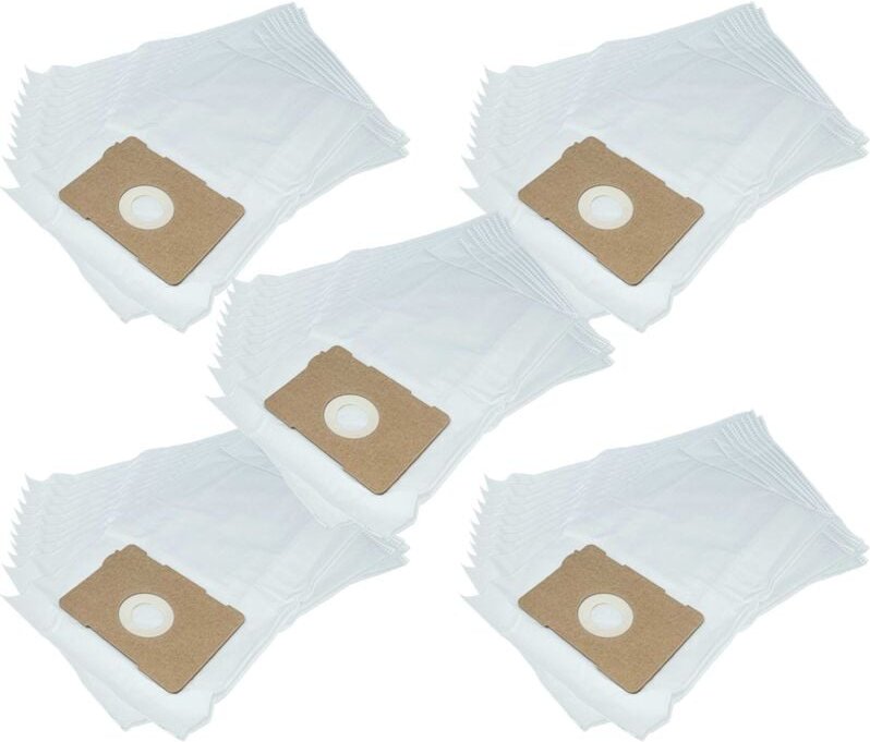 50x Staubsaugerbeutel kompatibel mit Kränzle Ventos 20 e/l, 30 e/l Staubsauger - Mikrovlies - Vhbw