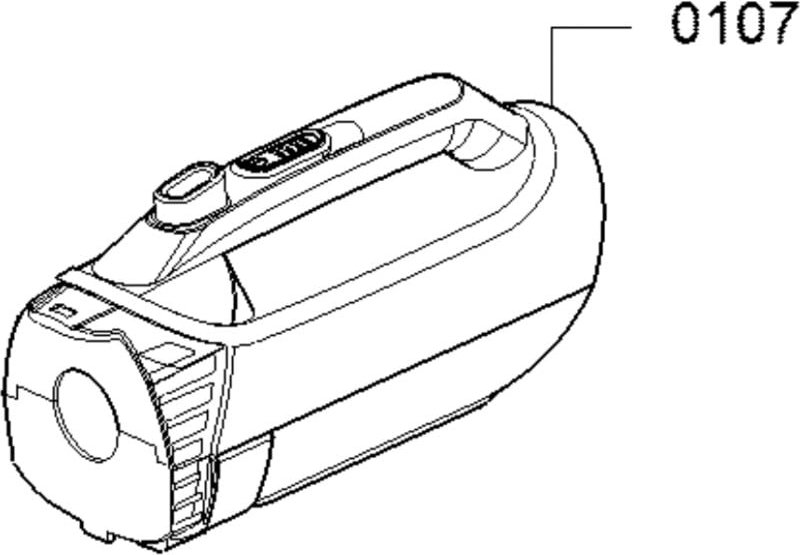 Ersatzteil - Originales Staubsaugerchassis - Bosch