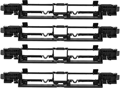 Zoternen - kimiss Dachträger, 4-teilige Dachträgerabdeckung. ABS-Dachgepäckträger-Schutzleiste für Astra h MK5