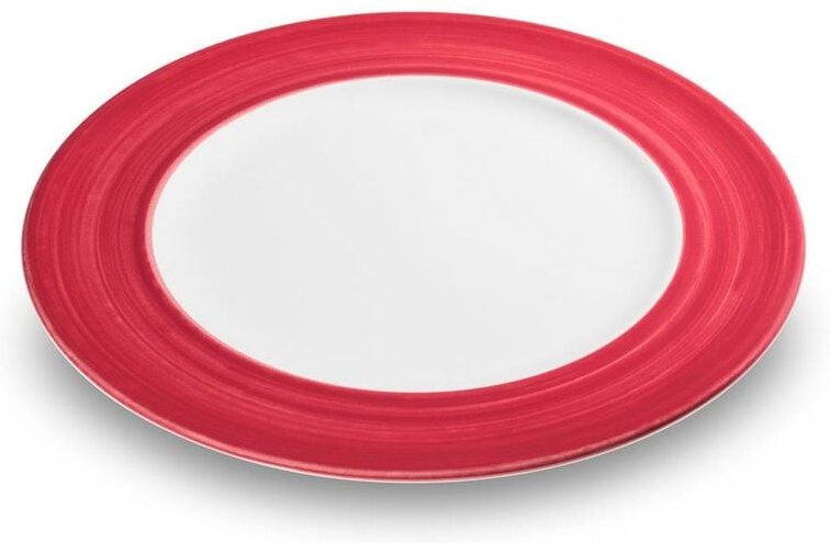 Thumbnail - Gmundner Keramik - Variation Bordeauxrot Dessertteller Gourmet(Ø22cm)