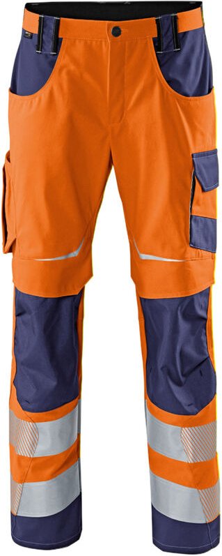 Kübler Hose reflectiq psa 2 warnorange/dunkelblau Gr. 48