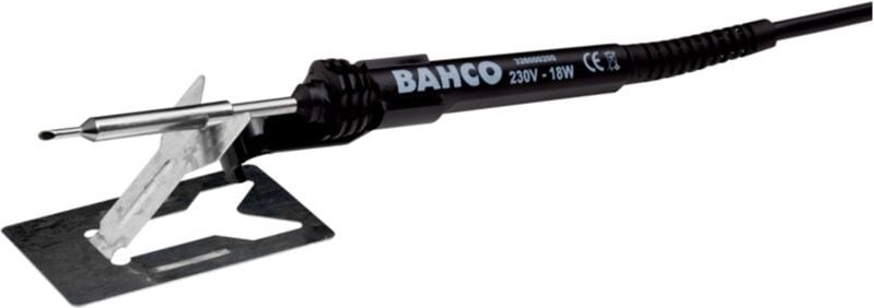 Bahco - Elektrischer Lötkolben mit Euro-Stecker mit Erdung, 25 w, 420 °c