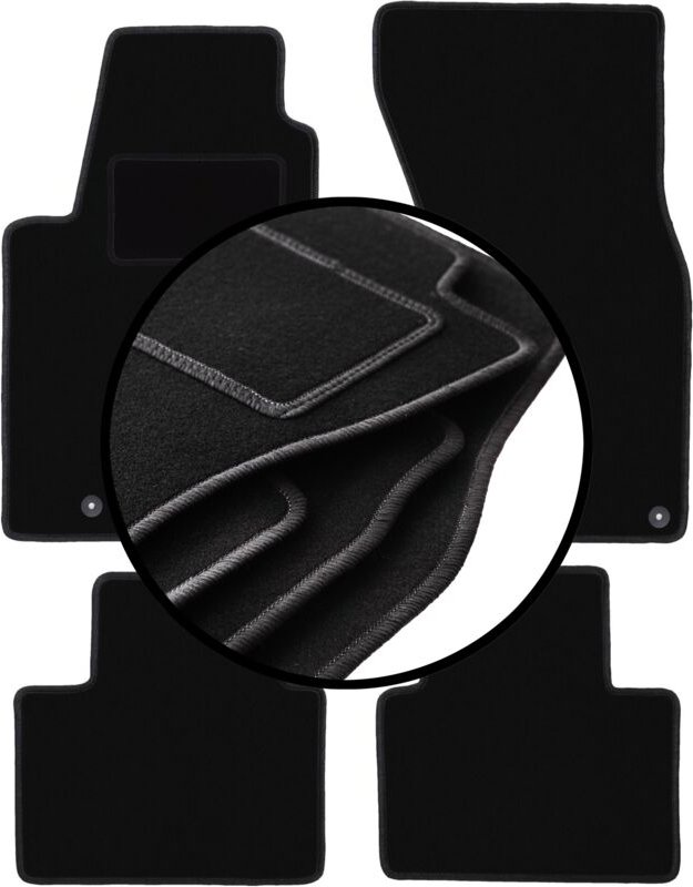 Komplettset Veloursmatten für: Audi A8 D2 Limousine (1994-2002)