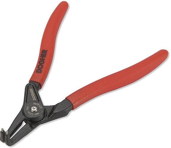 Zange, gebogen, für den Außenbereich, Seeger Pro (180 mm) Dogher 221X-180