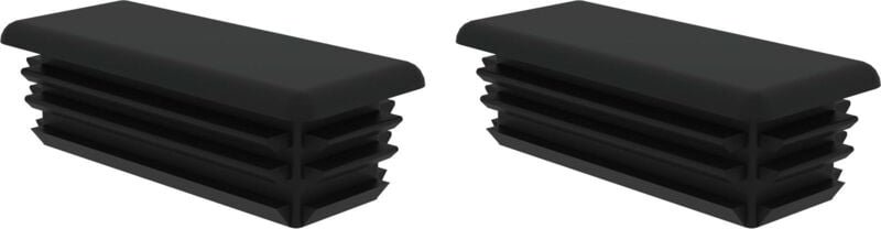 Munk - Günzburger Steigtechnik 2x Holm-Abdeckkappe gerade für Holm 58 x 25 mm - 019232