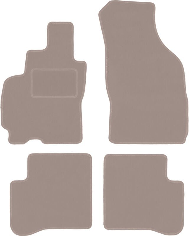 Beige Veloursmatten für: Hyundai Atos Fließheck (1997-2008)