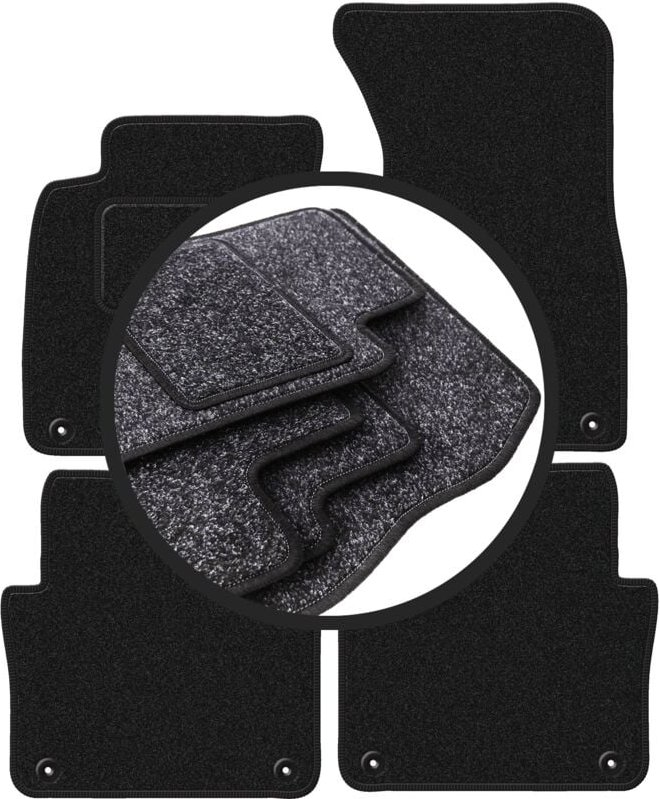 ANTHRA Fußmatten für: Audi A8 D3 Limousine (2002-2009)