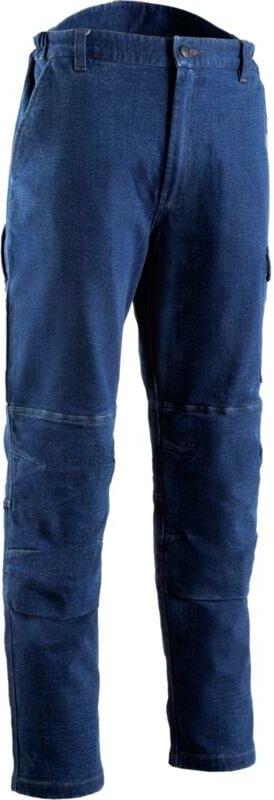 Thumbnail - Arbeitshose Stretch Sergé CHONCO - Denim M - FR (42/44)