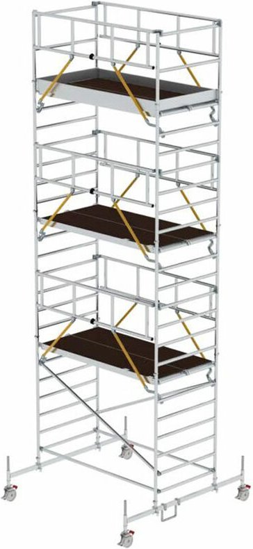 MUNK Rollgerüst SG mit Doppelplattform 1,35x2,45m Plattform 8,62m AH